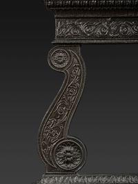 A Neoclassical Cast Iron Parlor Stove