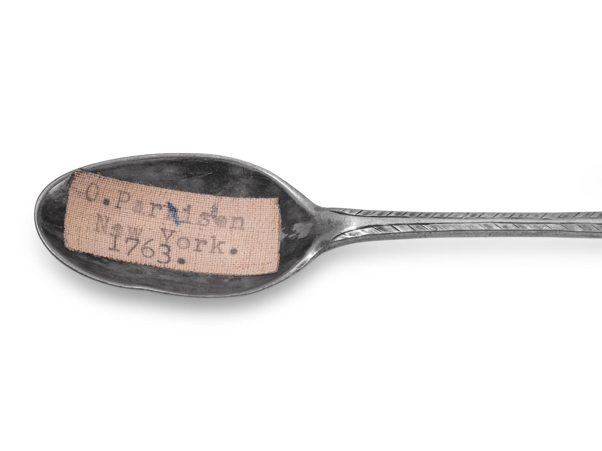 An American Silver Teaspoon
