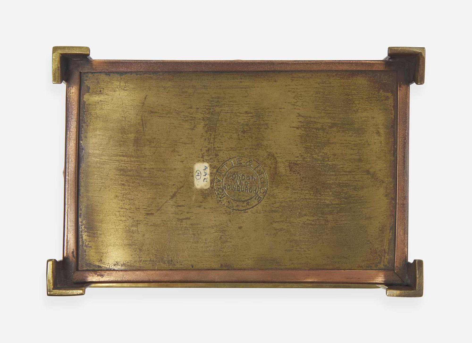 Attributed to A.E. Jones, Arts & Crafts Jewelry Casket with Ruskin Roundels