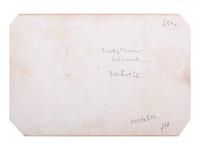 [CIVIL WAR]. O'SULLIVAN, Timothy, photographer. CDV of group of men at Beaufort, SC, possibly including Timothy O'Sullivan, and African American subjects. Washington, DC: M.B. Brady, 1862.
