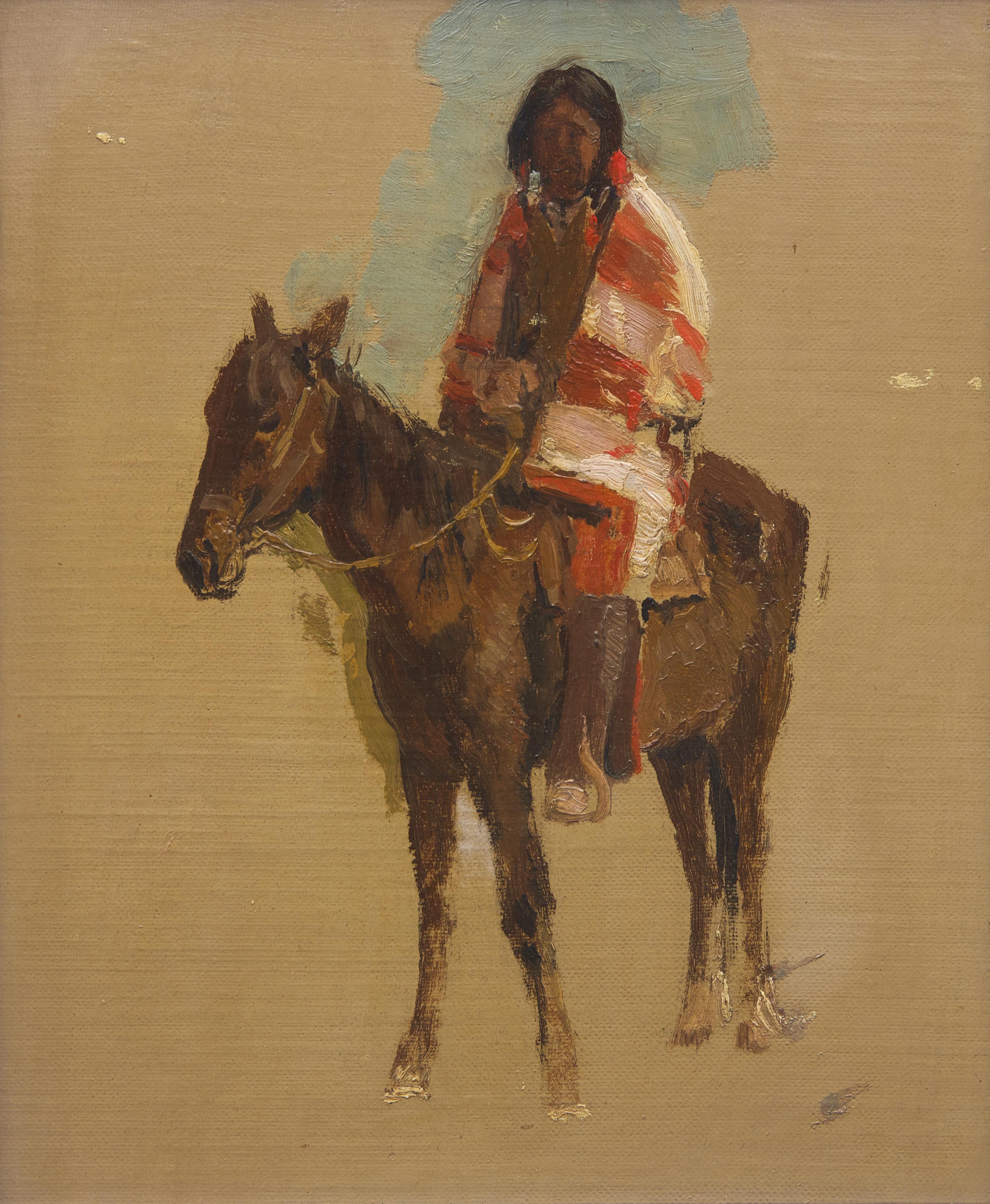 Charles Partridge Adams (American, 1858–1942) — Taos Indian, c. 1902