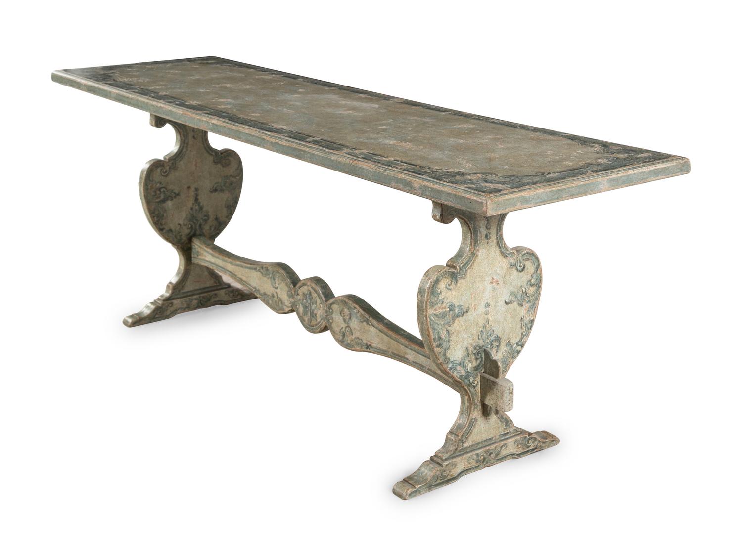 An Italian Painted Center Table