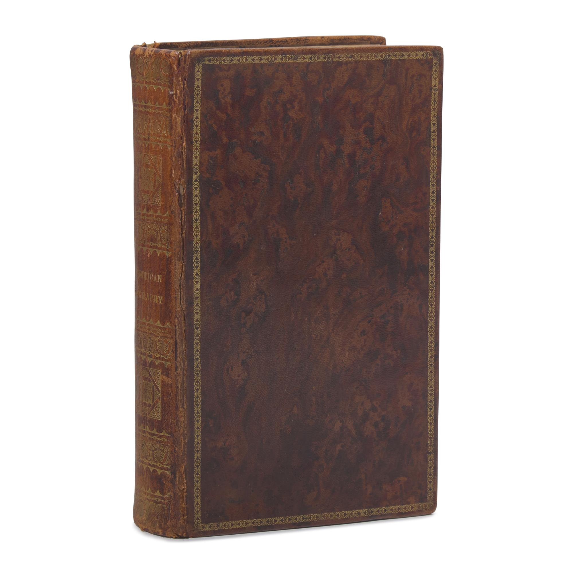 [Americana] [Virginia Imprints] (Blanchard, Amos). The American Biography; Containing Biographical Sketches of the Officers of the Revolution...