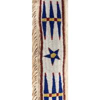 Sioux Boy's Beaded Hide War Shirt