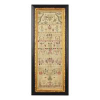 A Fine English Needlework Sampler