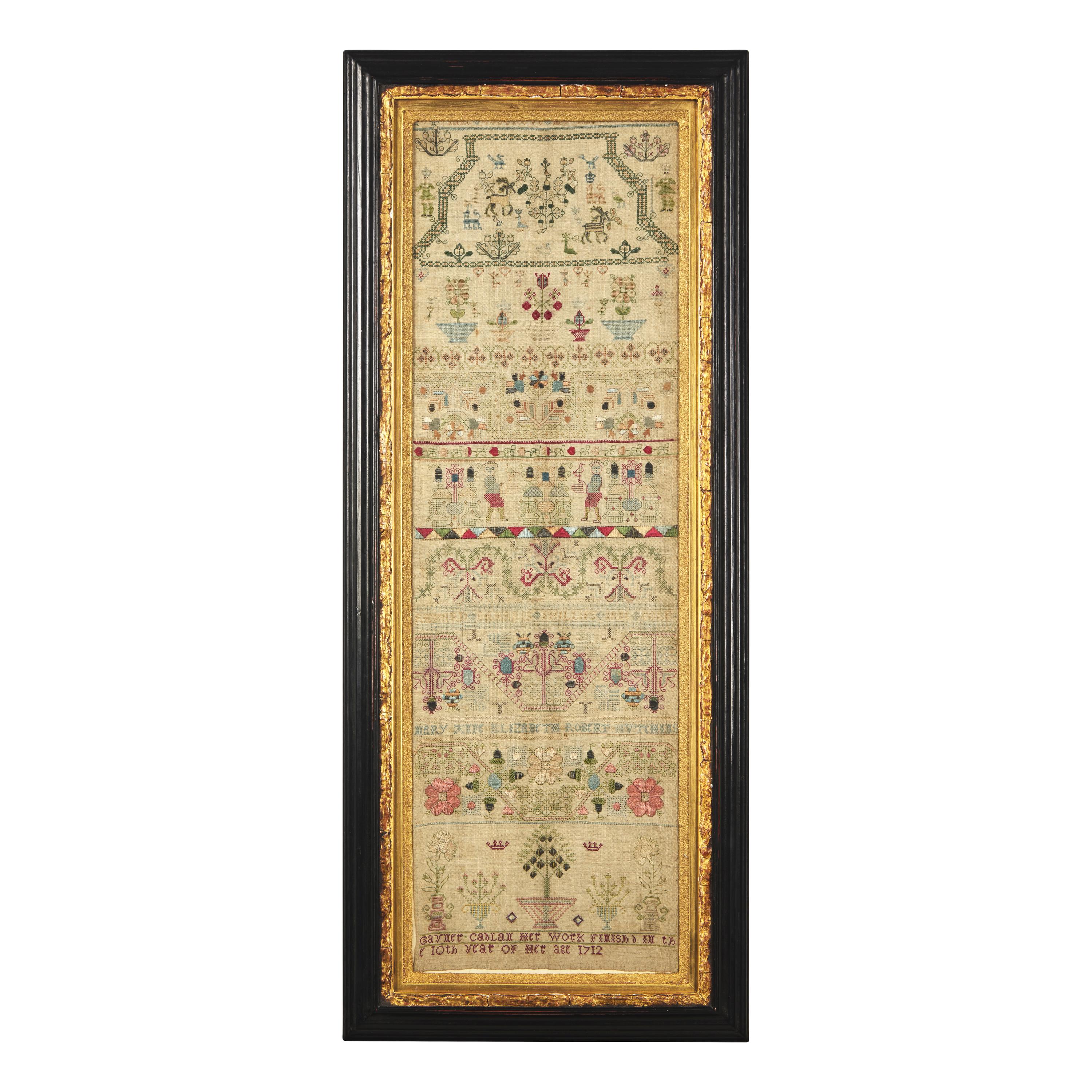 A Fine English Needlework Sampler