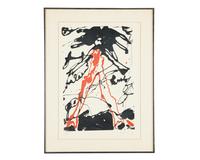 Striding Figure (from Conspiracy: The Artist as Witness Portfolio ), 1962, later impression 1971