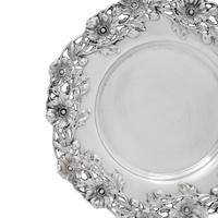 A Set of Eleven American Silver Bread Plates