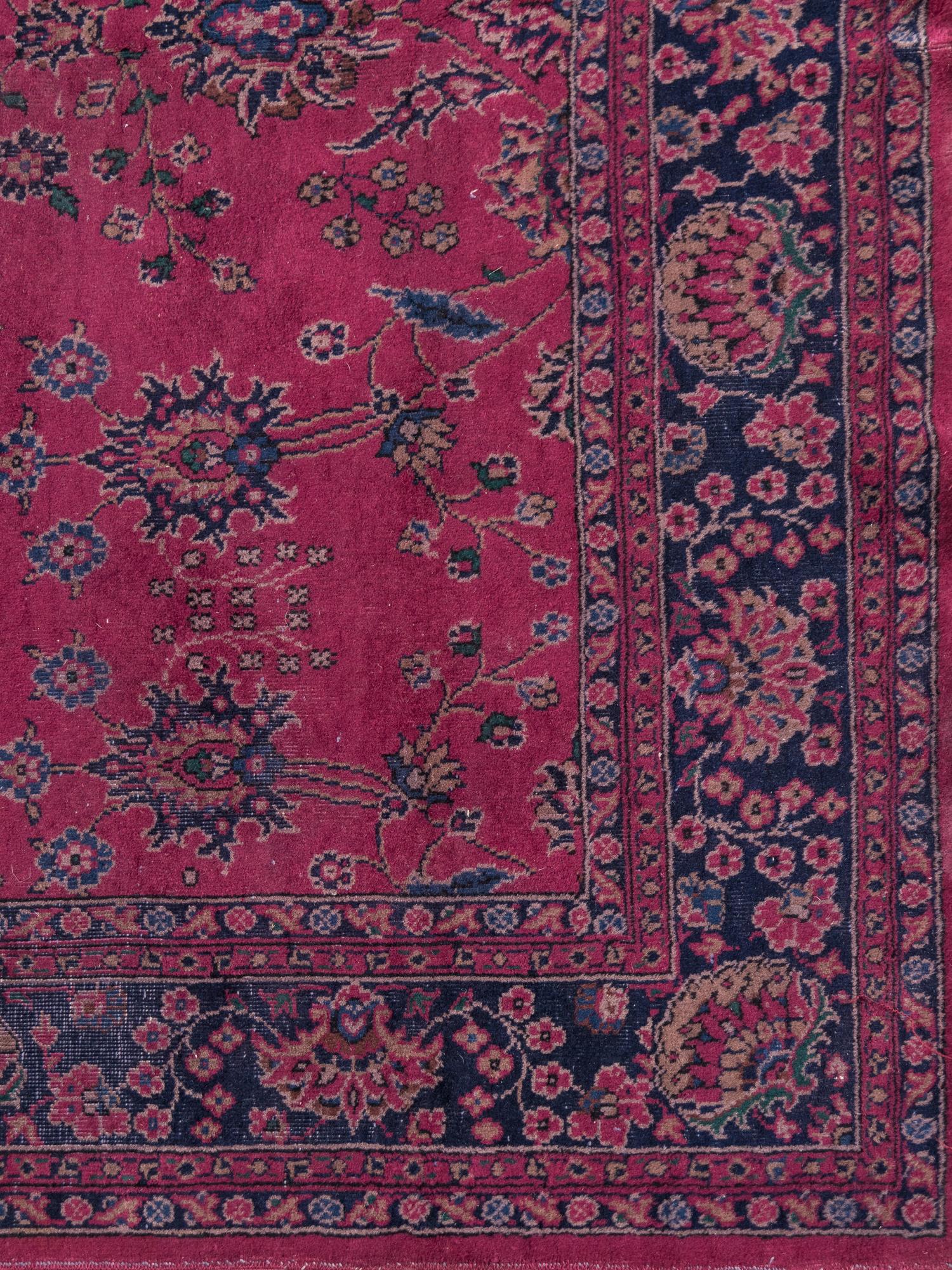 A Sarouk Wool Rug