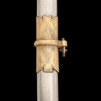 Presentation Imported 1850 Staff & Field Officers Sword of Lt. Hannibal Johnson, Captured at Gettysburg & The Wilderness - Escaped From Prison