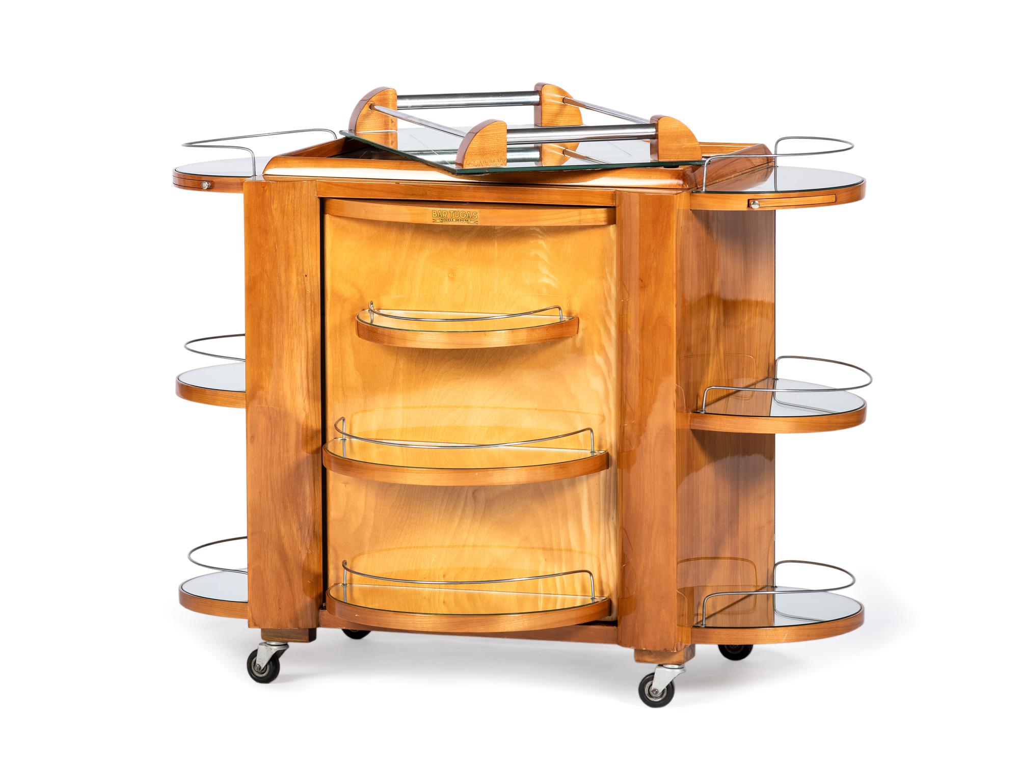 Art Deco Bar Cart