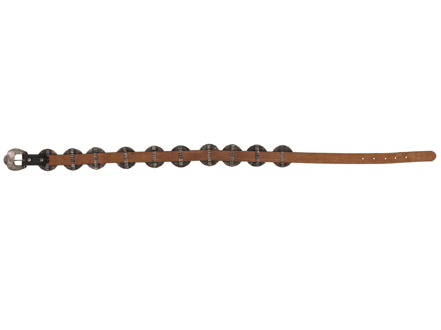 Hammered Sterling Silver and Turquoise Concha Belt