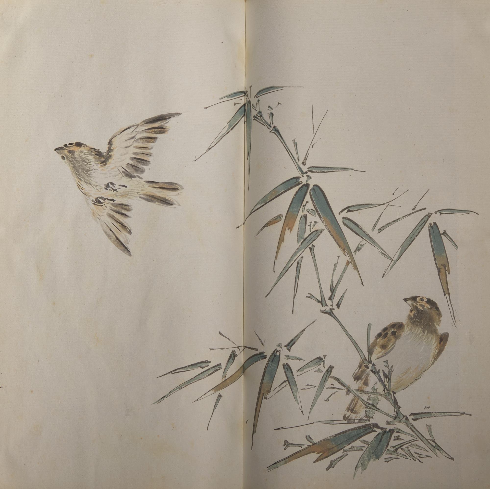 [Lithograph] Manual of the Mustard Seed Garden. Shanghai: Youzheng Shu Ju Press, 1934 — 民廿三（1934）有正書局石印版《初印芥子園畫譜三集》一函
