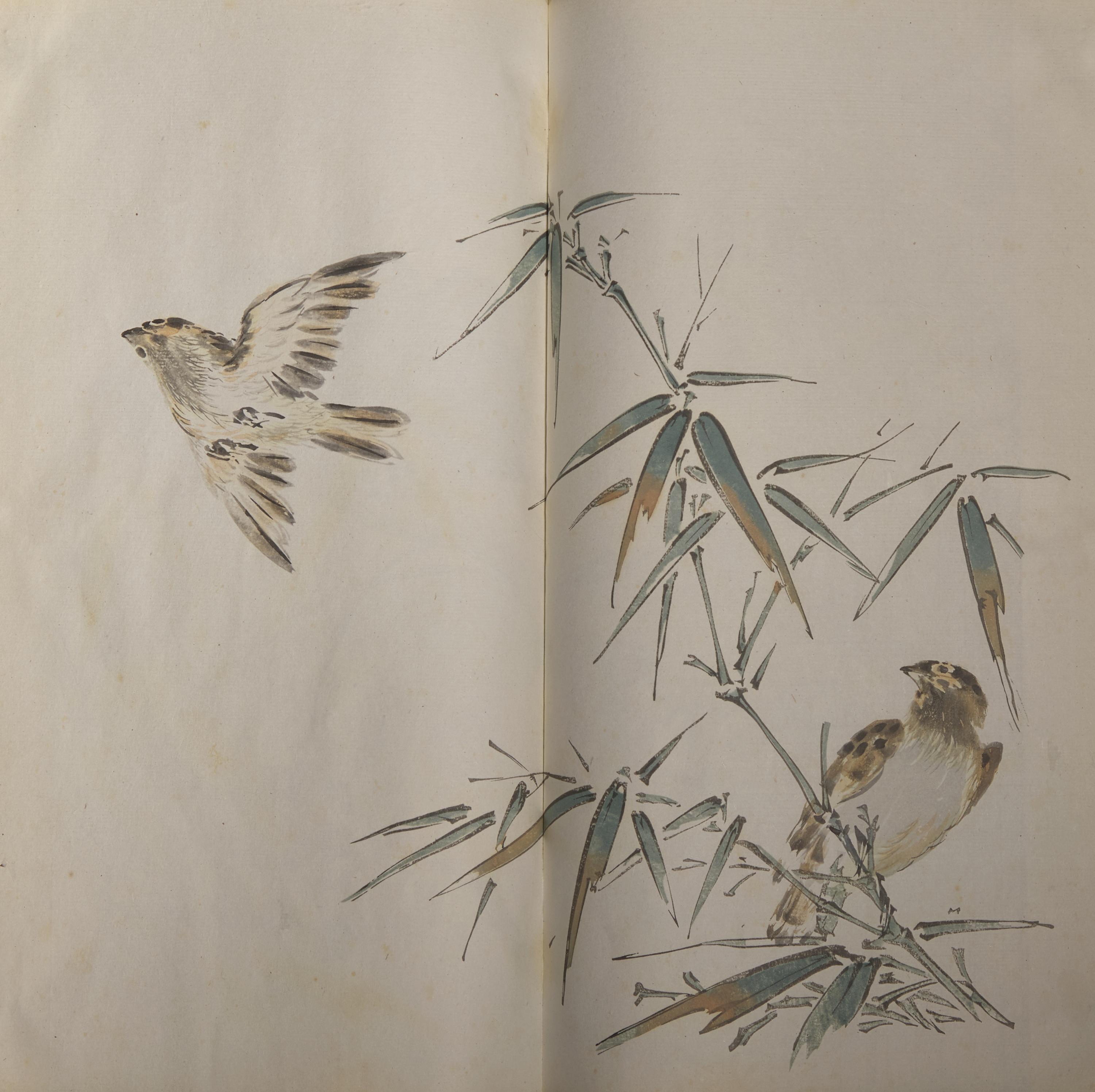 [Lithograph] Manual of the Mustard Seed Garden. Shanghai: Youzheng Shu Ju Press, 1934 — 民廿三（1934）有正書局石印版《初印芥子園畫譜三集》一函