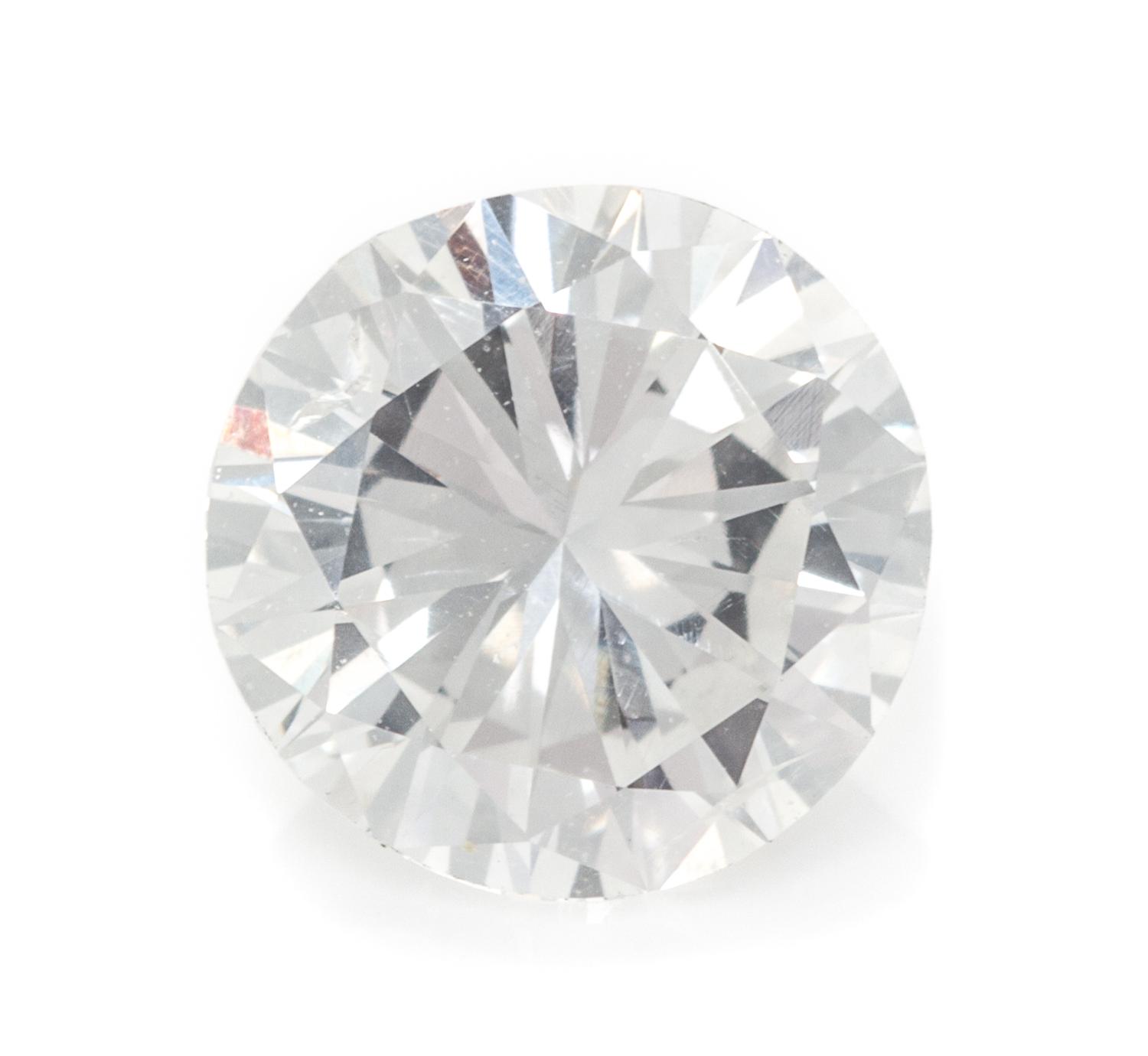 A 0.65 Carat Round Brilliant Cut Diamond,