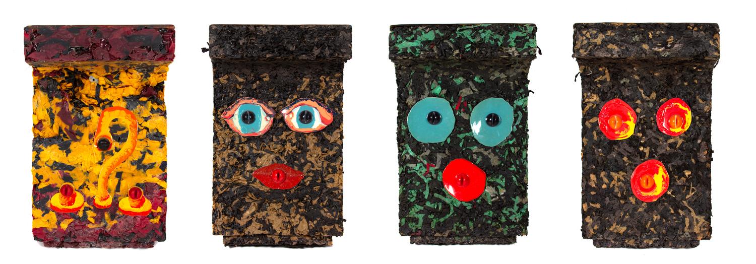 Gaetano Pesce, (Italian, b. 1939), Water Fountains, c. 1994, five sculptures