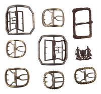 [18TH CENTURY]. A group of buckles and rings, many dating from the 18th century.