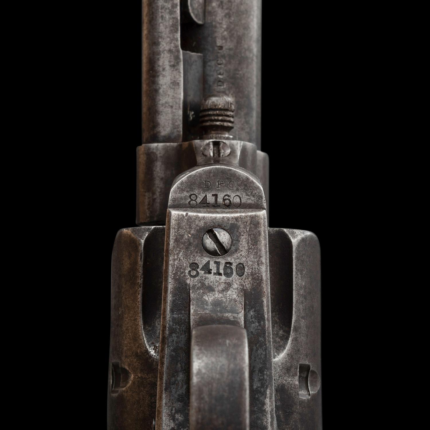 David F Clark Inspected Colt Cavalry Single Action Army Revolver with Kopec Gold Seal Letter
