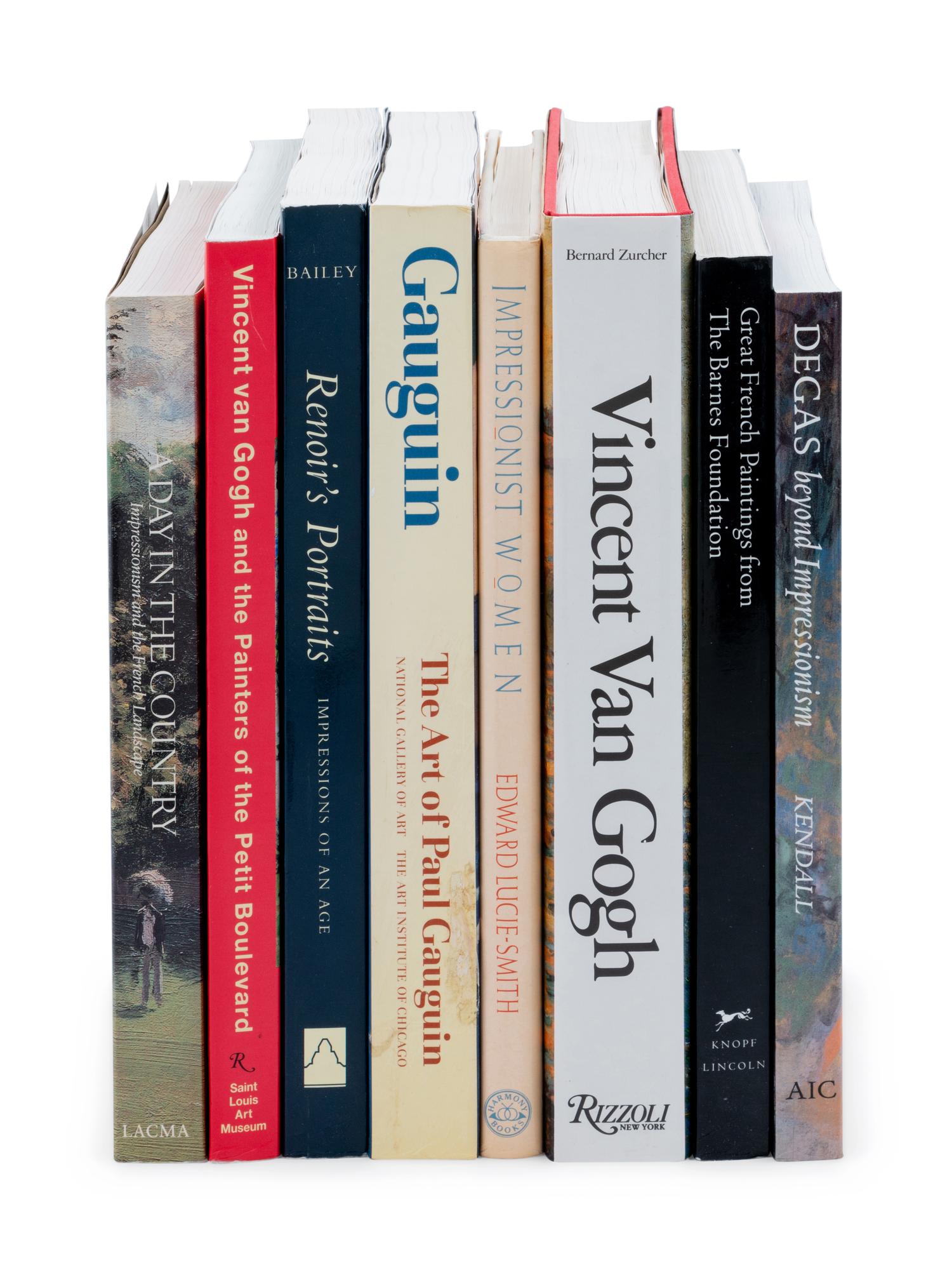 A Group of Eight Art Books