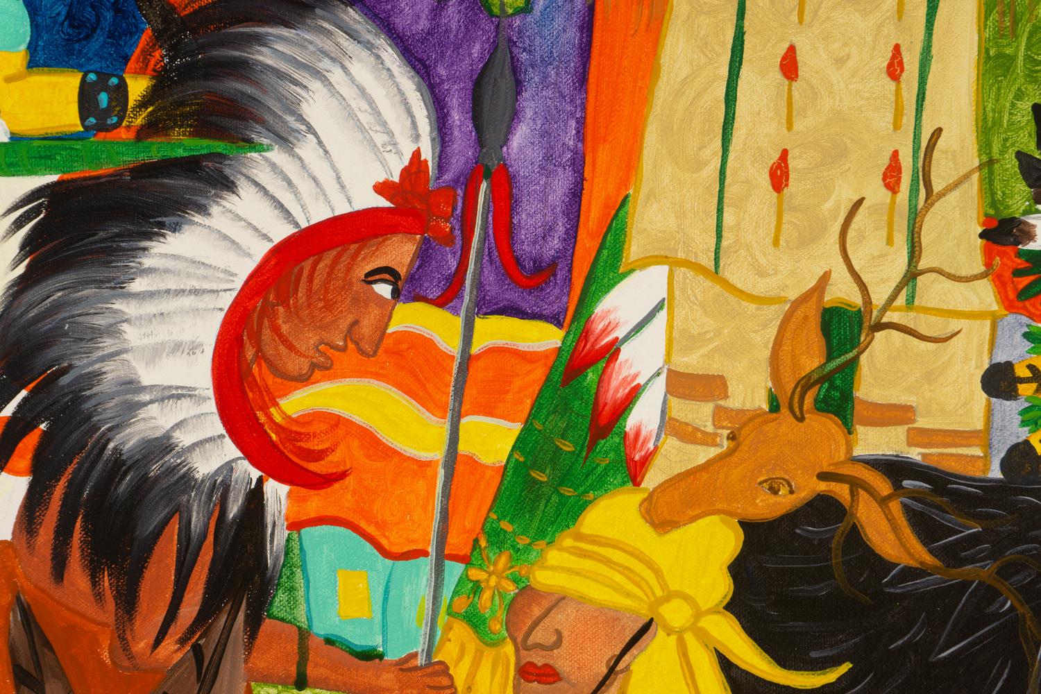 Untitled (Portrait of Tribal Nations) , 1987