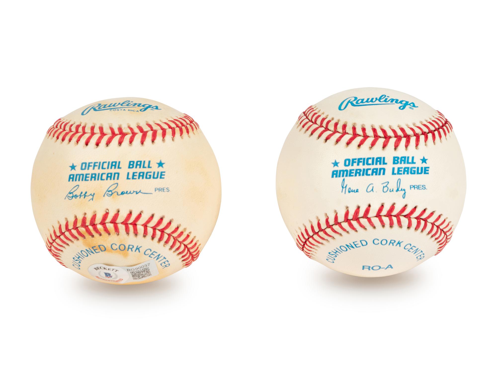 A Group of Minnesota Twins Hall of Fame Signed Autograph Baseballs Including Kirby Puckett and Harmon Killebrew (Beckett Authentication Services BAS Certified),