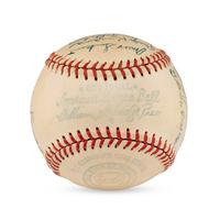 A 1949 Chicago White Sox Team Signed Autograph Baseball (JSA Auction Letter),