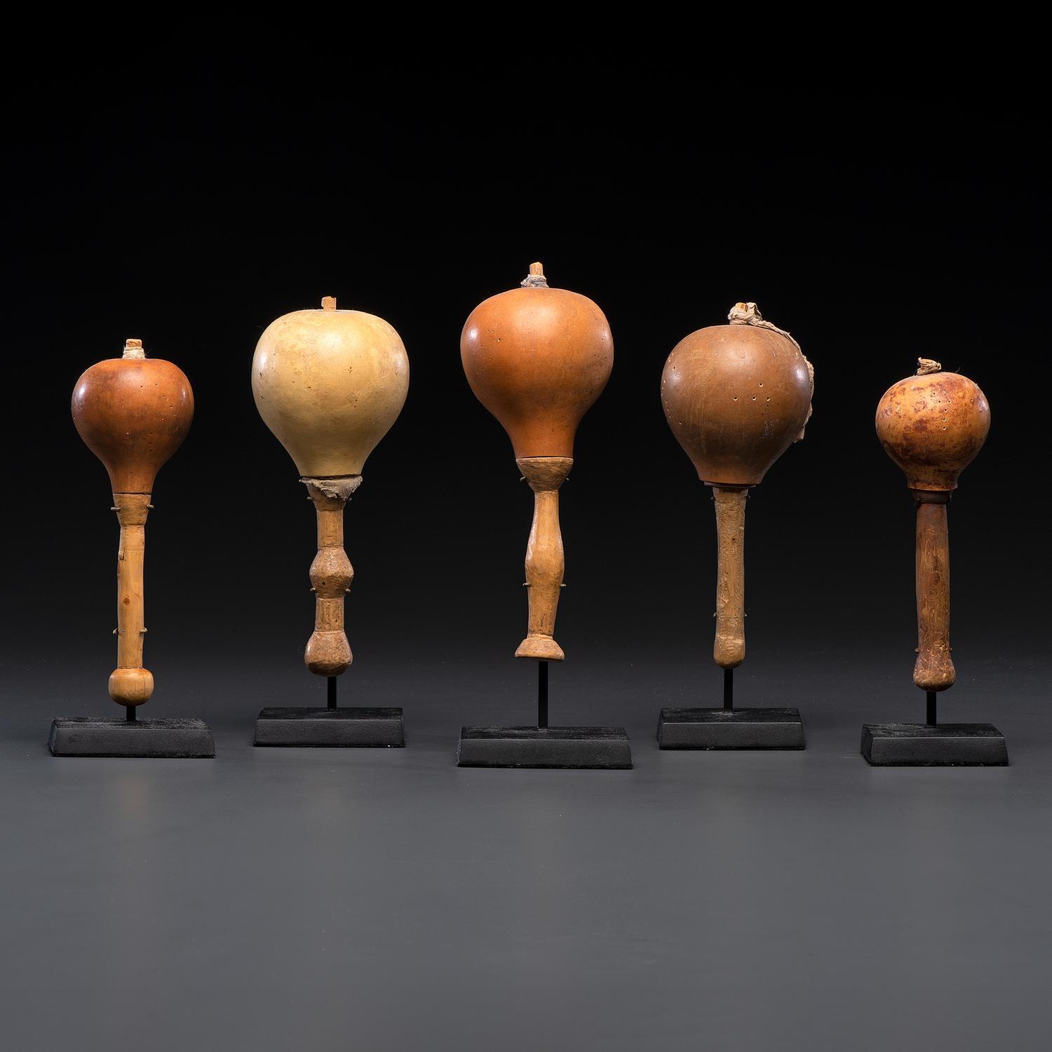 Southwestern Gourd Rattles, From the Collection of Dick Jemison, Alabama
