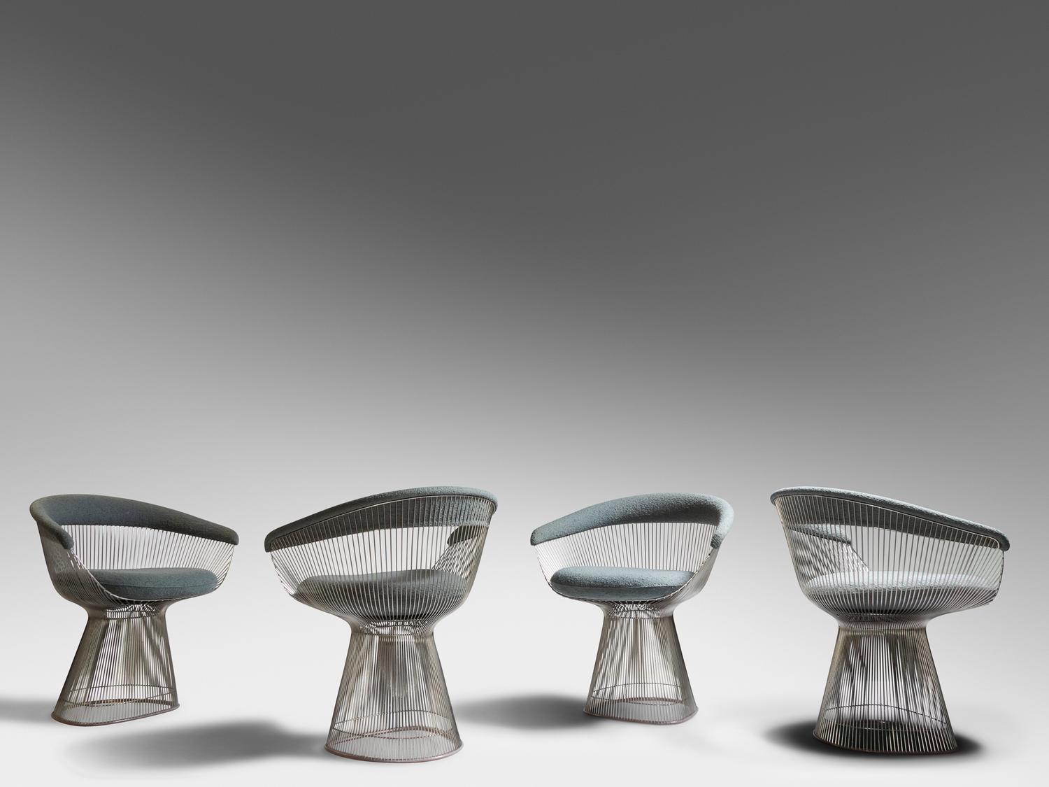 Set of Four Armchairs Knoll, USA