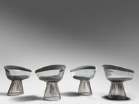 Set of Four Armchairs Knoll, USA