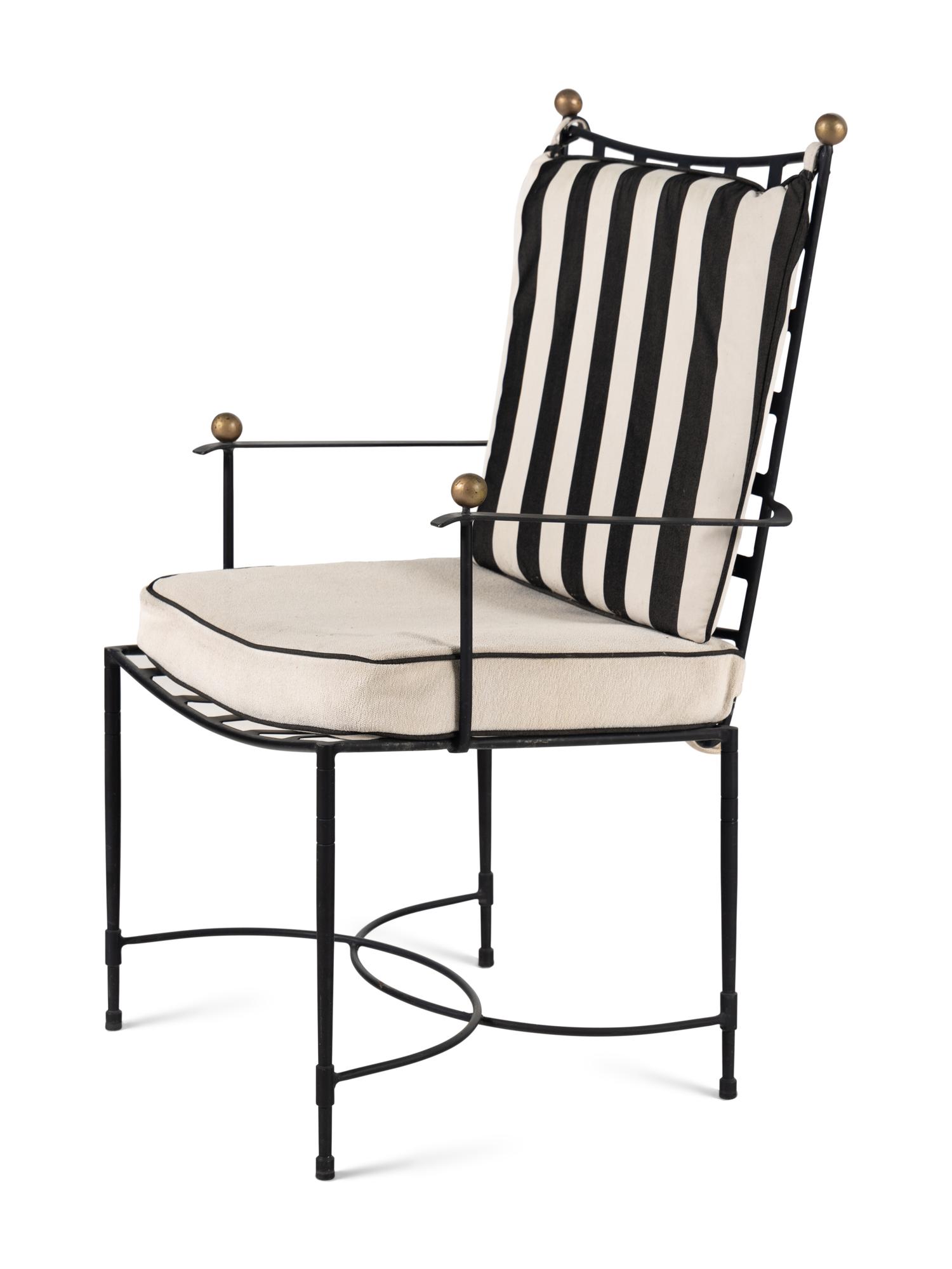 A Mario Papperzini 'Amalfi' High-Back Armchair