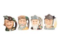 Eight Royal Doulton Character Mugs