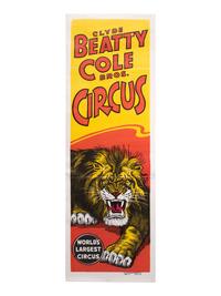 [CIRCUS]. A group of circus posters.