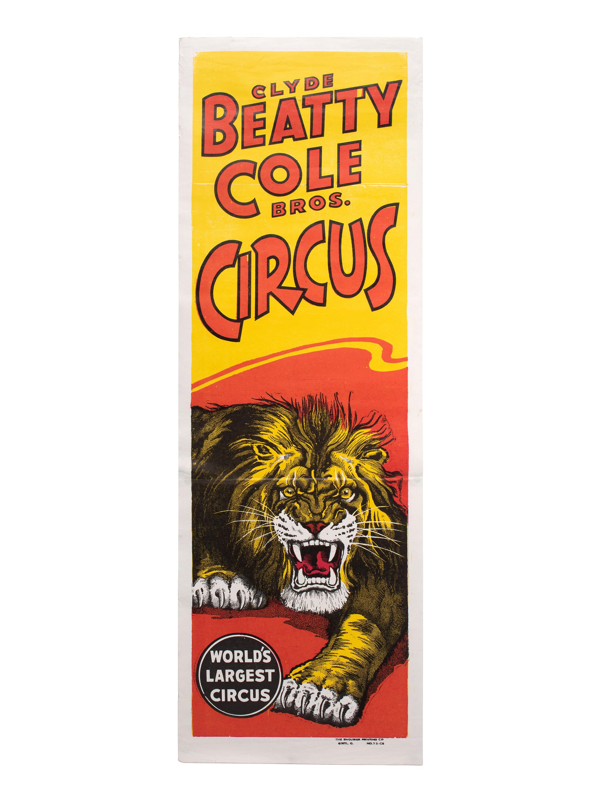 [CIRCUS]. A group of circus posters.