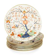 A Collection of Derby Porcelain in the Imari Pattern