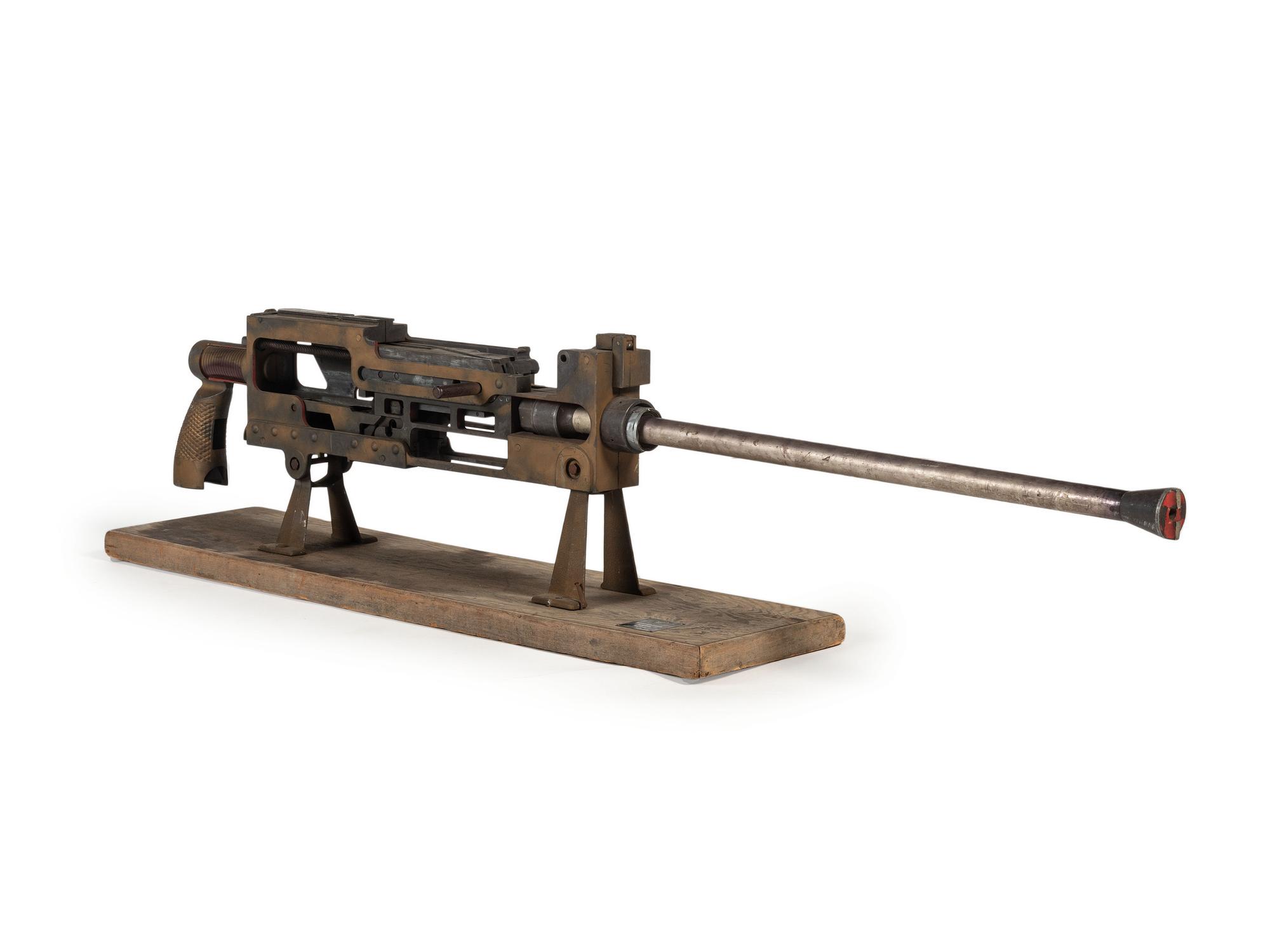 Enlarged Cutaway Trainer for Model 1919 Machine Gun