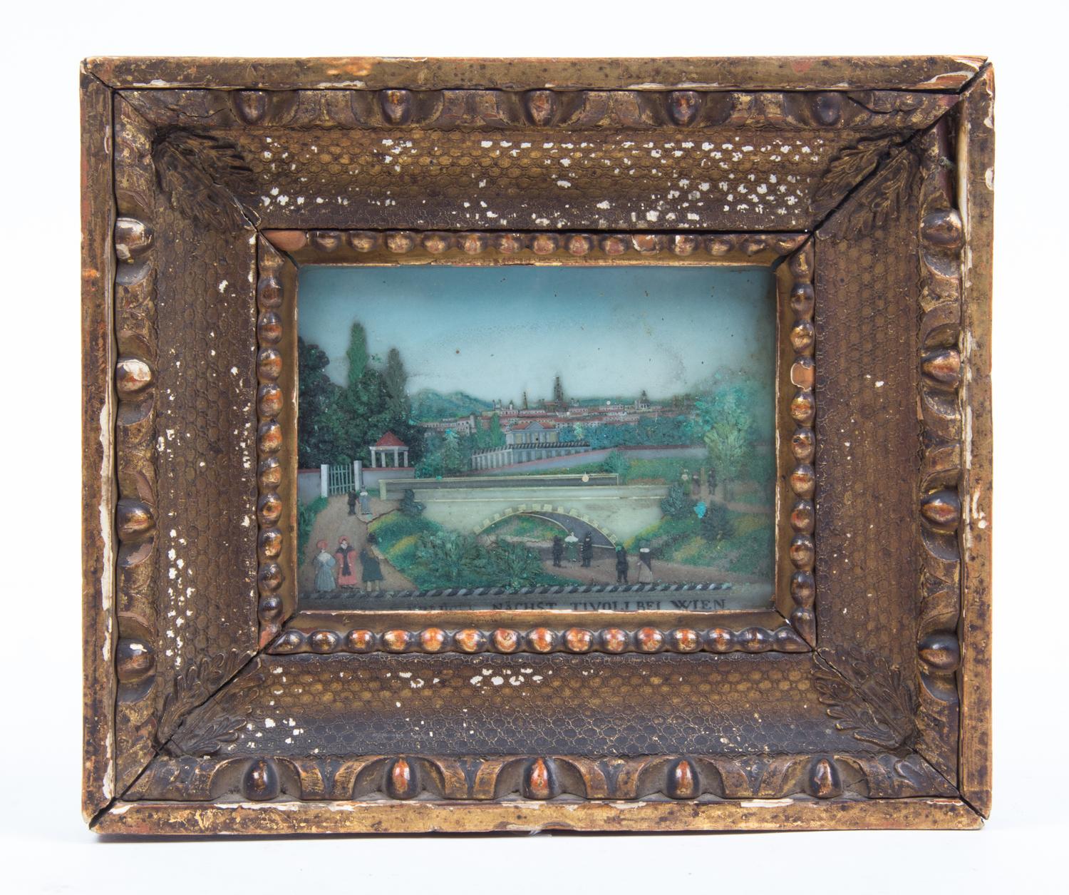A Continental Collage Height 3 3/8 x width 4 5/8 inches. — 18TH CENTURY