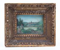 A Continental Collage Height 3 3/8 x width 4 5/8 inches. — 18TH CENTURY