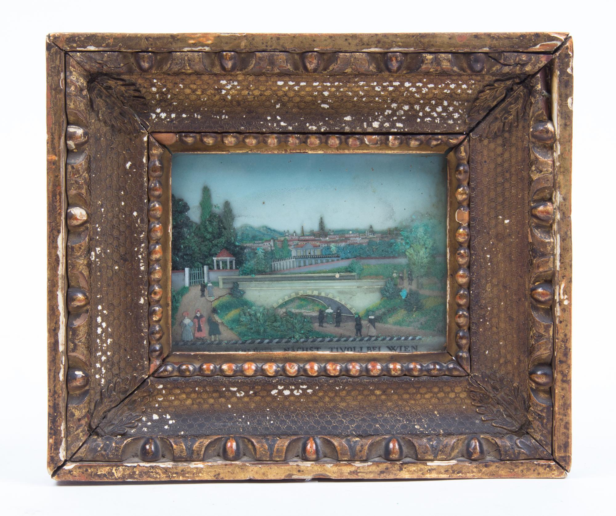 A Continental Collage Height 3 3/8 x width 4 5/8 inches. — 18TH CENTURY
