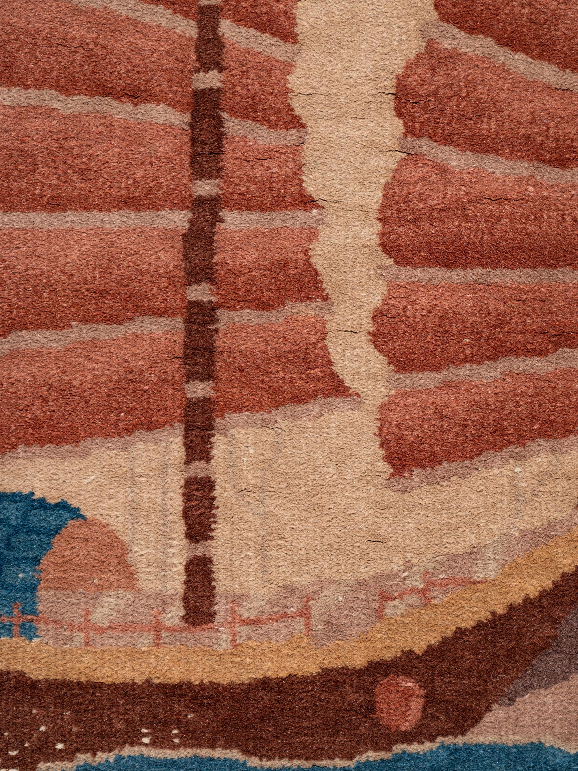A Chinese Art Deco Rug