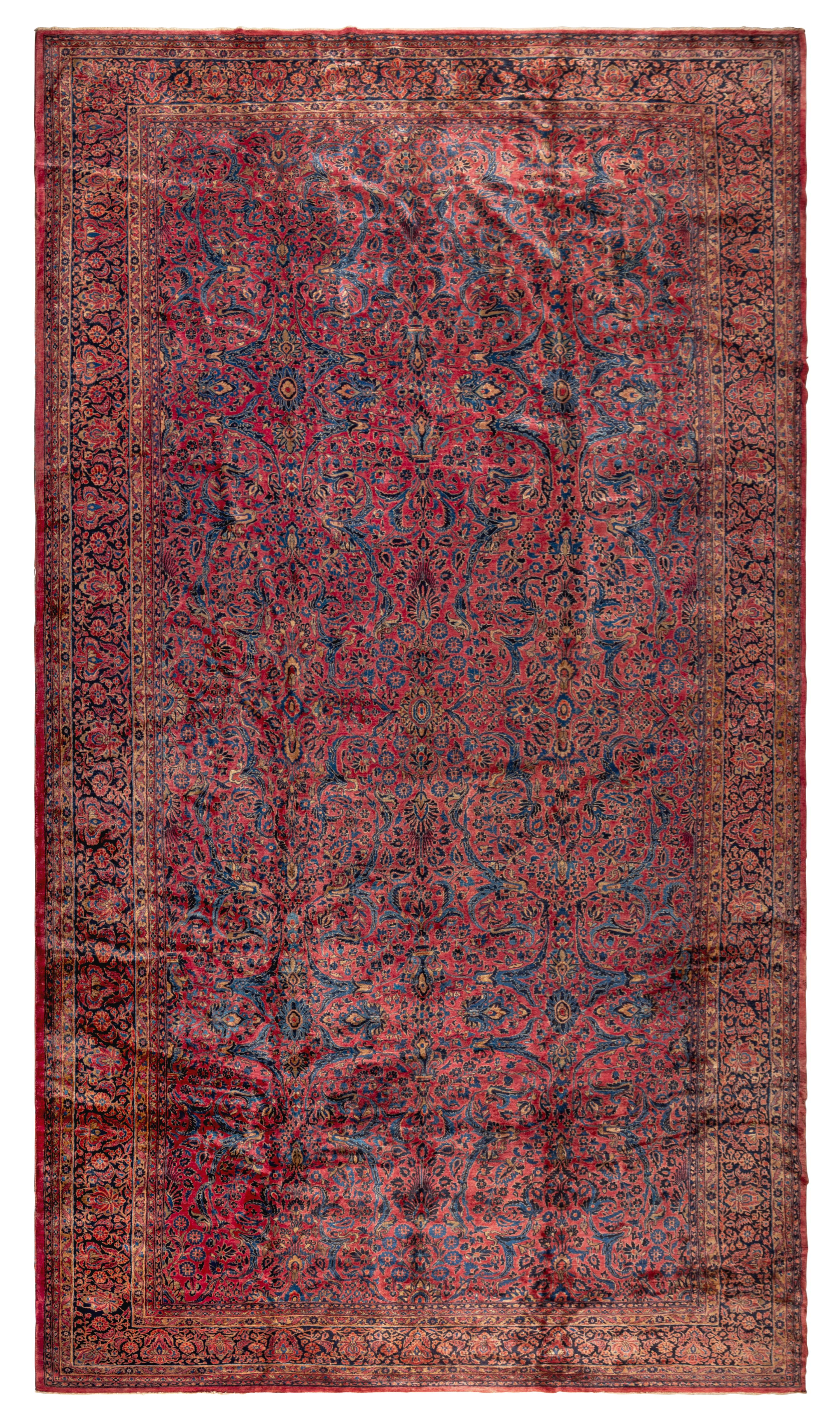 A Large Sarouk Carpet