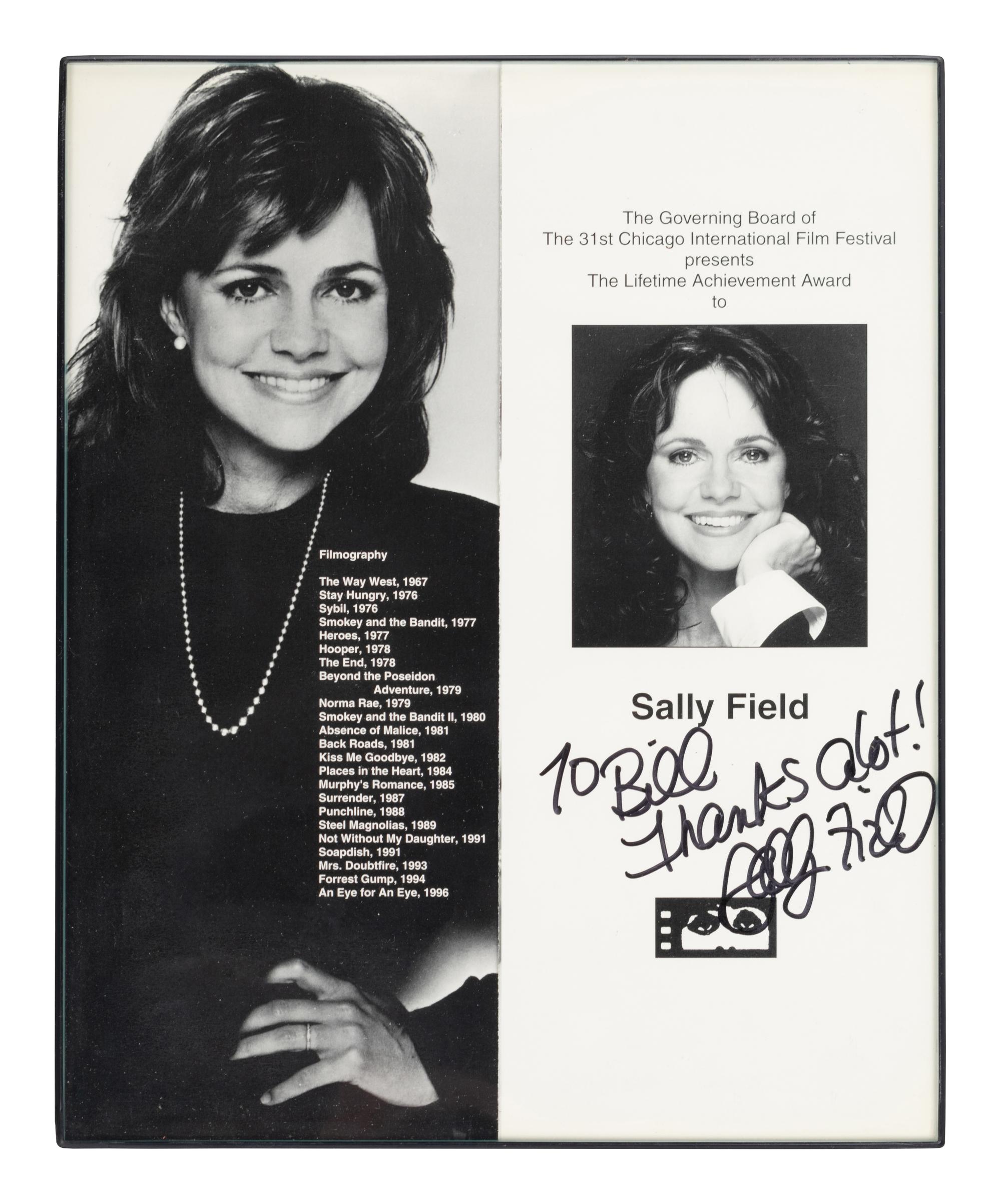 (Celebrity) A group of 16 autographed celebrity photos, comprising: