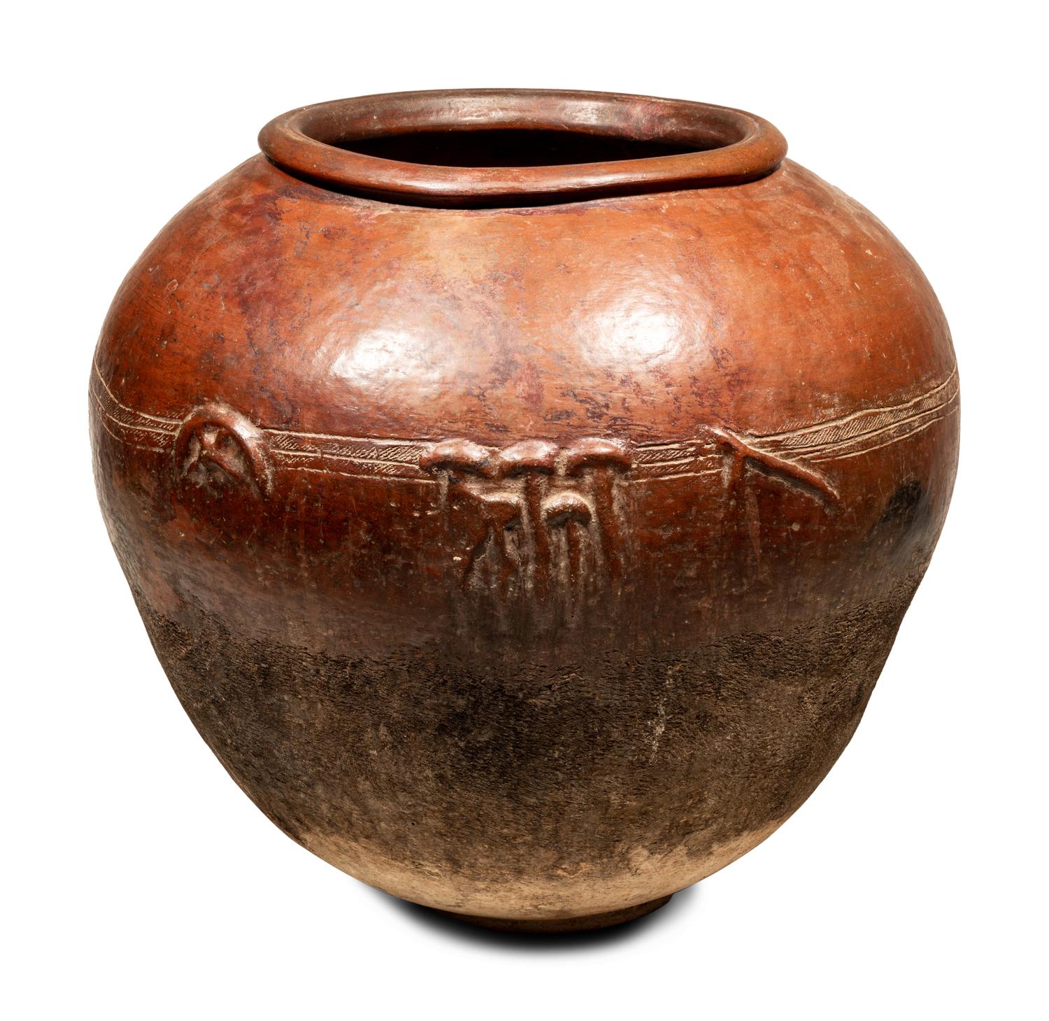 A Bobo Earthenware Storage Container