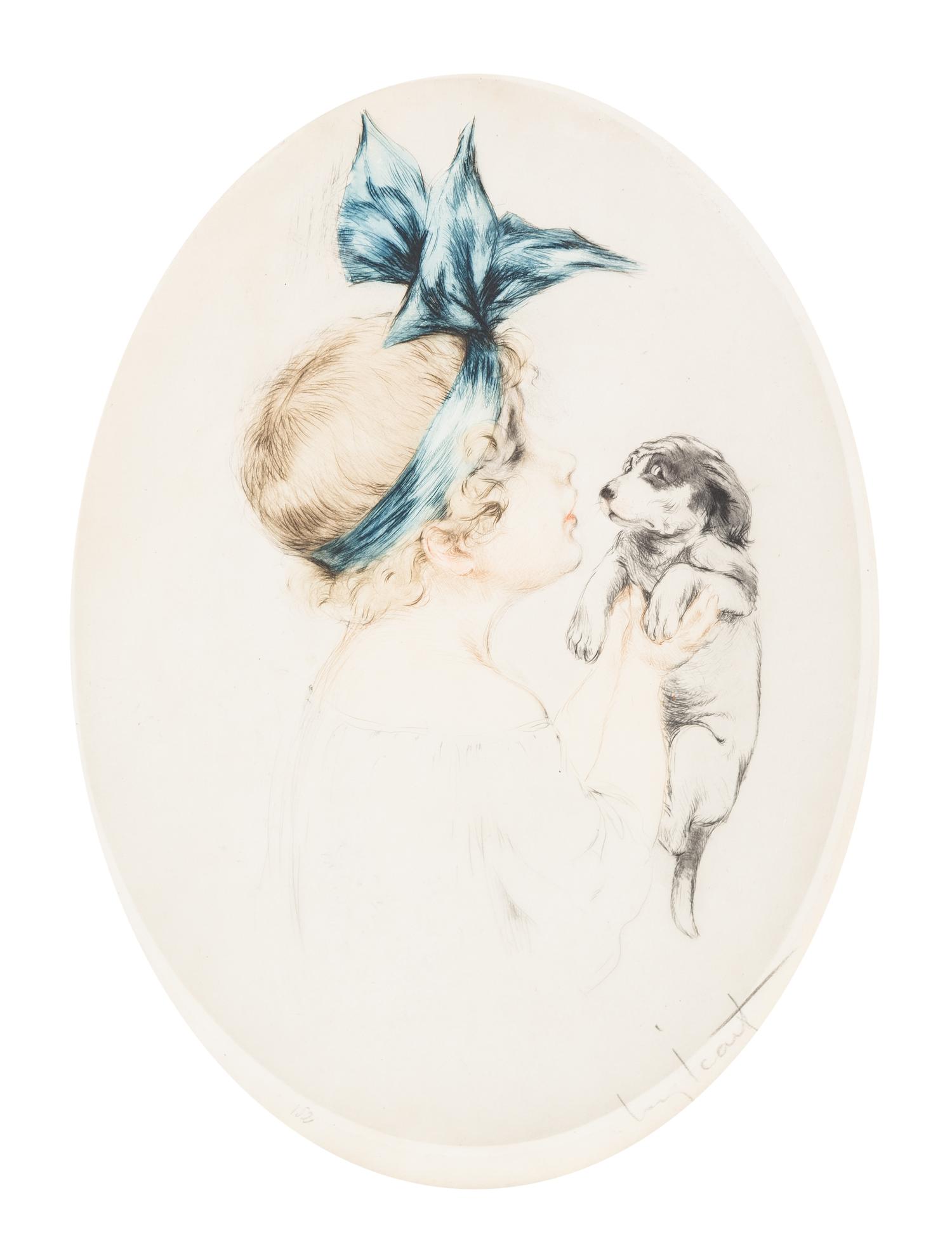 Louis Icart, (French, 1888-1950), Tou Tou Mon Tou Tou, 1923