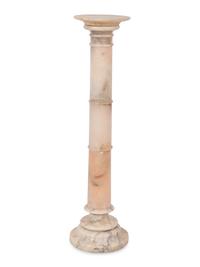 A Continental Marble Pedestal
