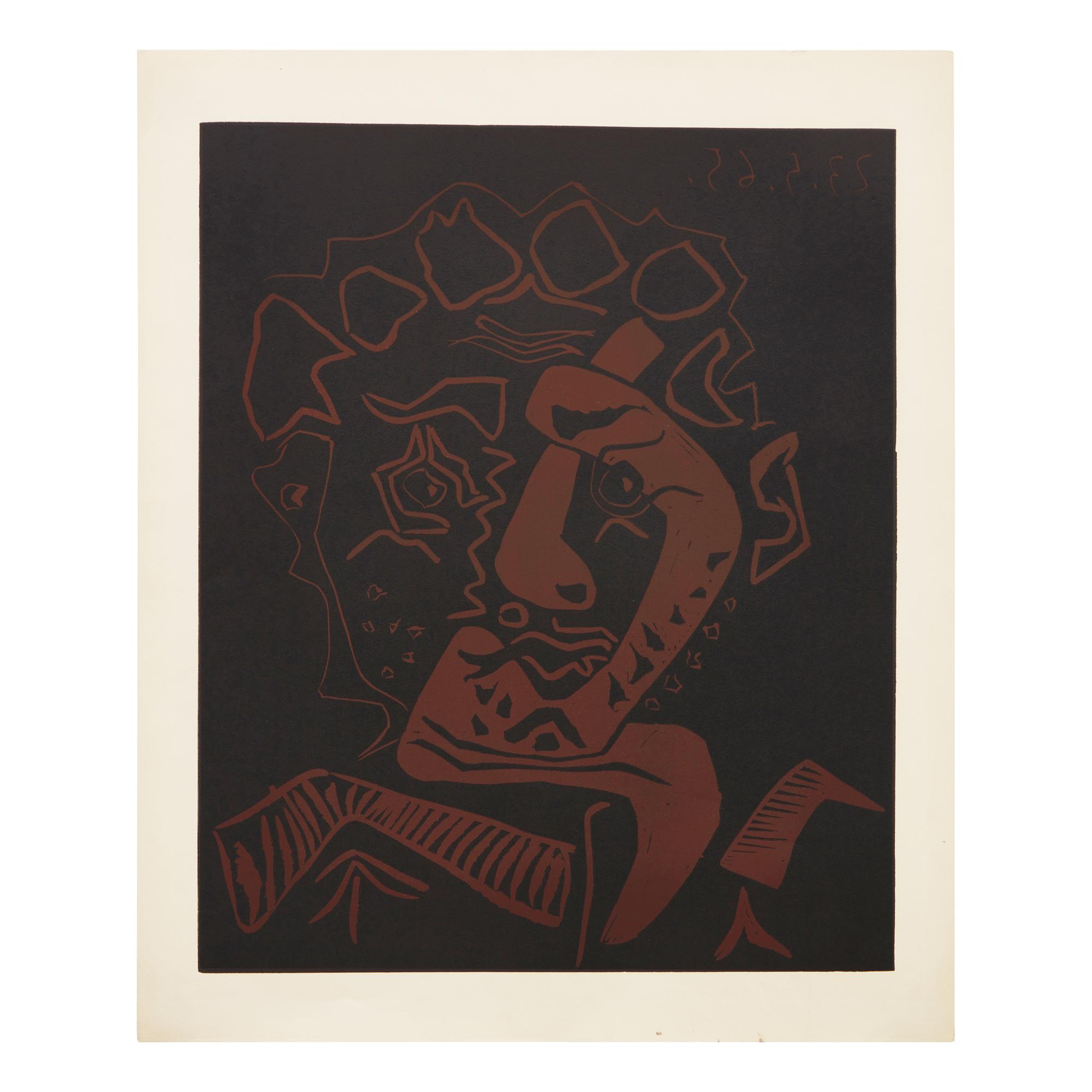 Tête d'Histrion ( Le Danseur) (2 works), 1965
