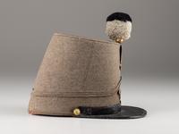 [MILITIA]. 1851 Pattern Massachusetts Militia shako.