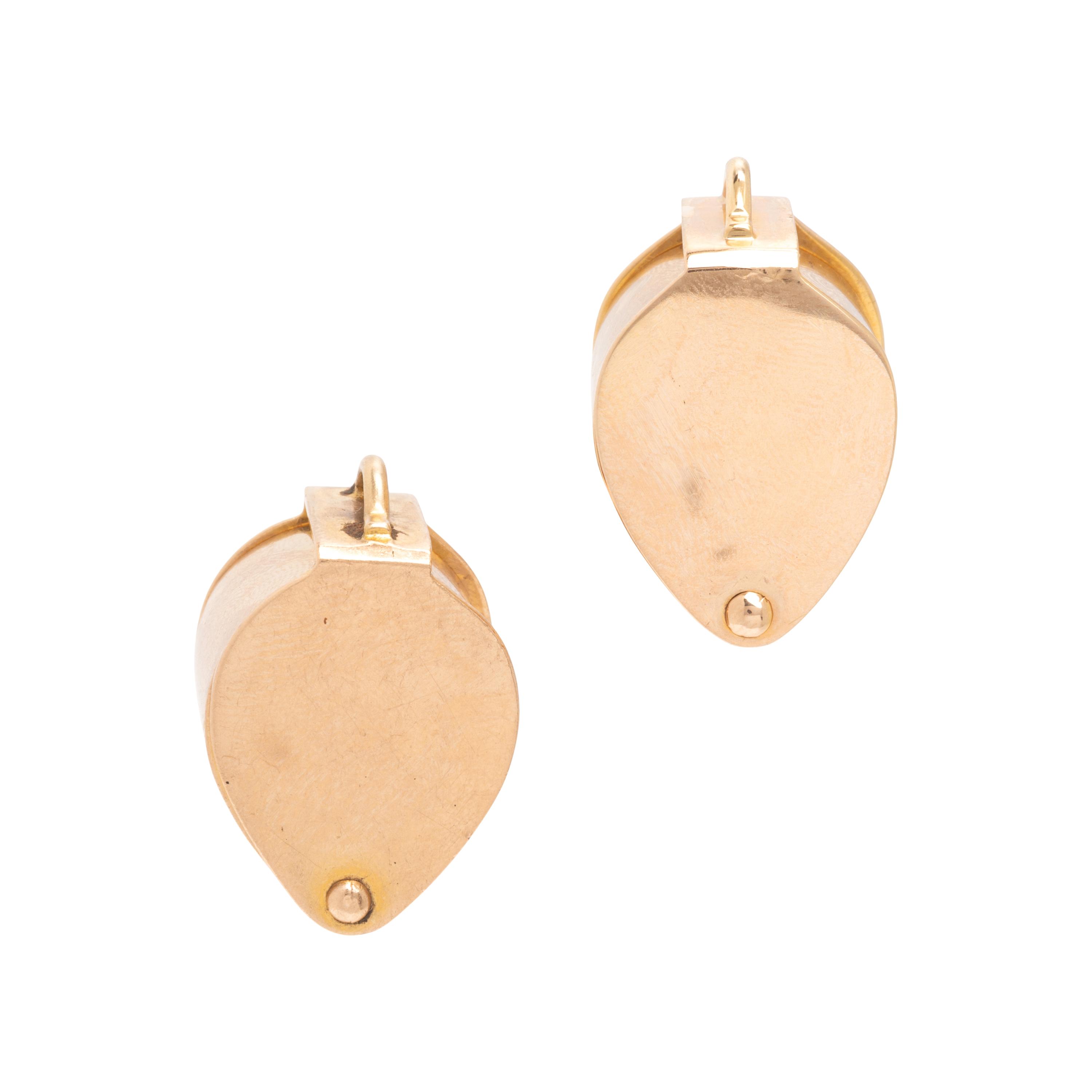 Pair of Yellow Gold Loupes