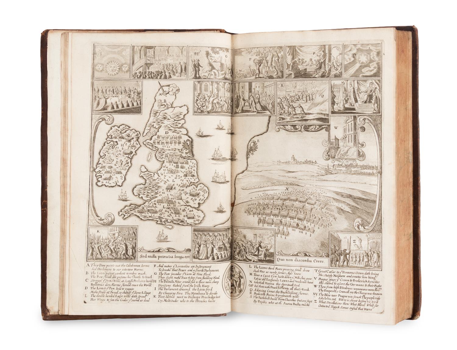 RUSHWORTH, John (ca 1612-1690). Historical Collections.. . [ The Second Part ....] [ The Second Volume of the Second Part ....] [ The Third Part; in Two Volumes... ] [ The Third Part: Volume the Second .] London: [the First part and the Second Part] J.D. for John Wright, 1659, 1680. [The Third Part] Richard Chiswell and Thomas Cockerill, 1692.