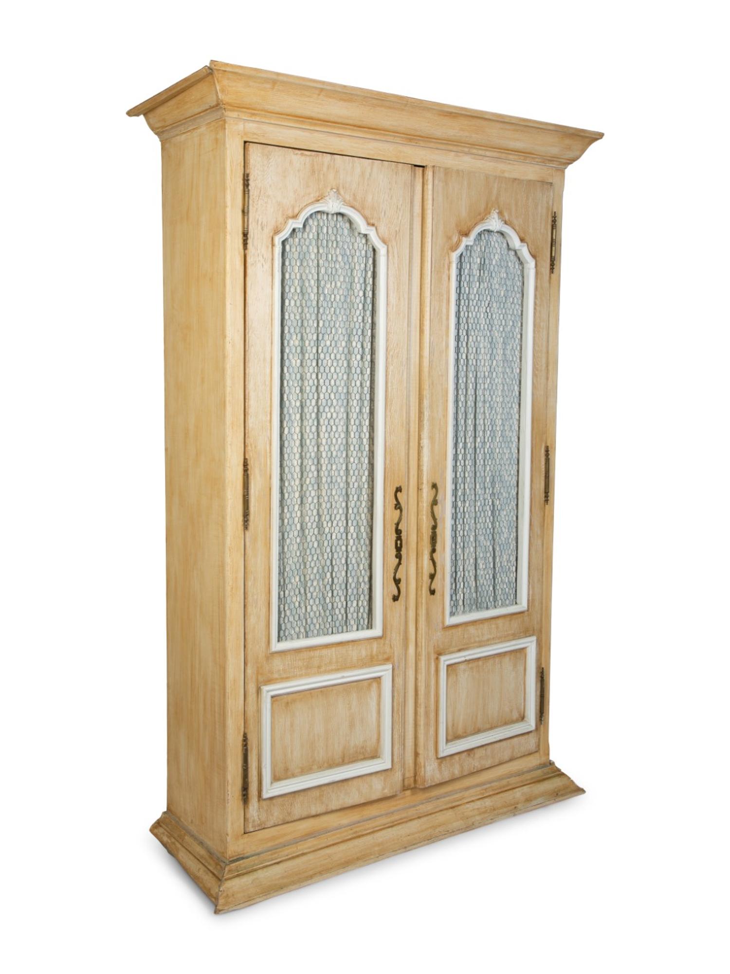 A Swedish Style Painted Cabinet — LATE 20TH CENTURY