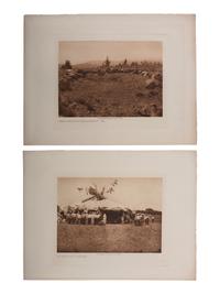 [NATIVE AMERICANS]. CURTIS, Edward S., photographer. A portfolio of 18 volume photogravures of Southwestern and Plains subjects.